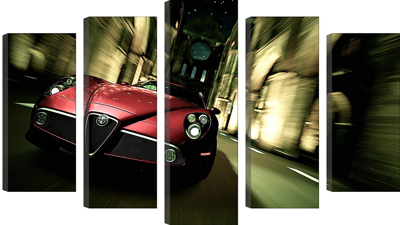 Модульная картина - Gran Turismo 5
