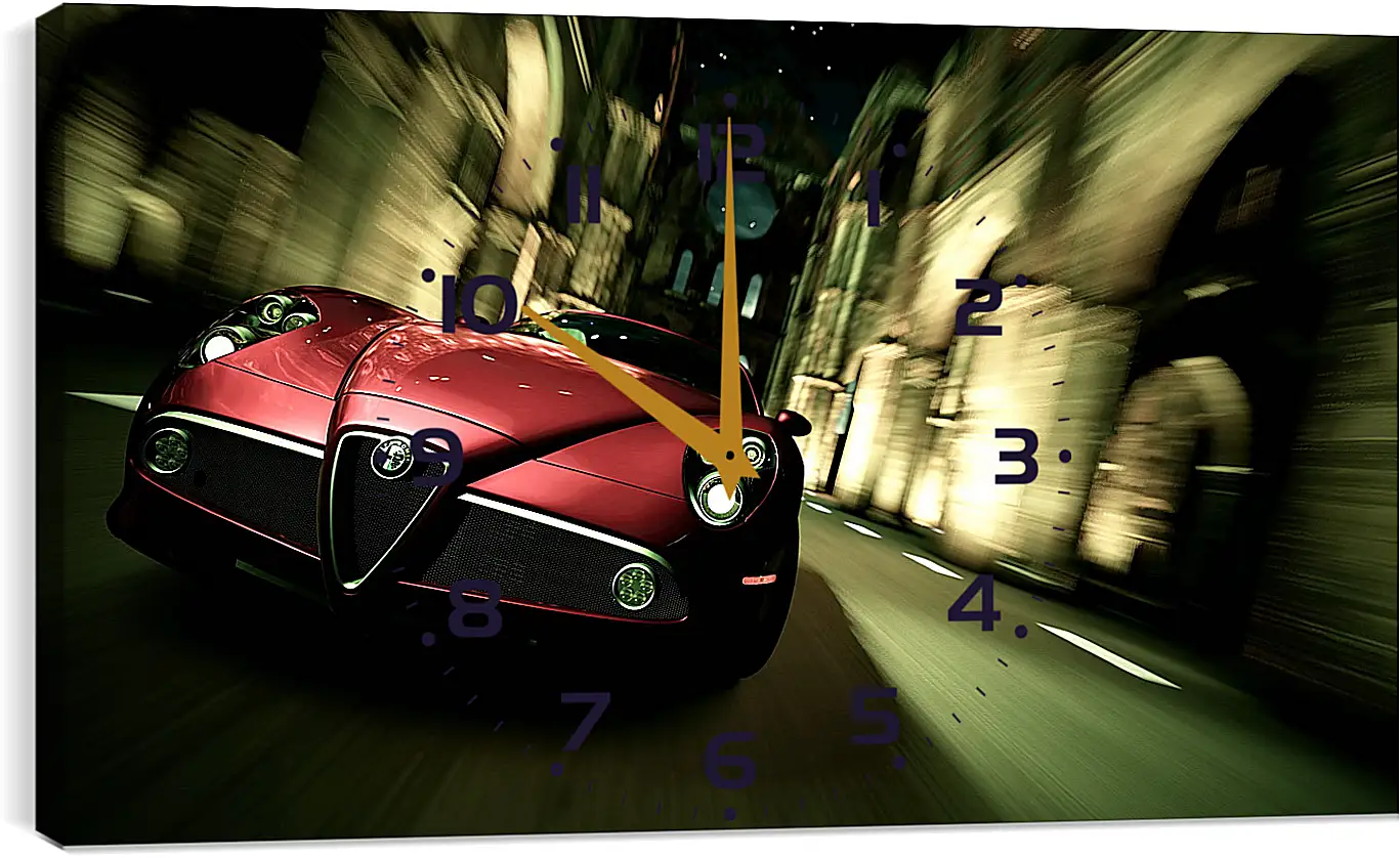 Часы картина - Gran Turismo 5
