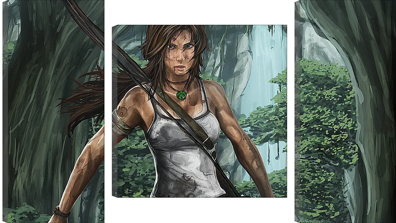 Модульная картина - Tomb Raider