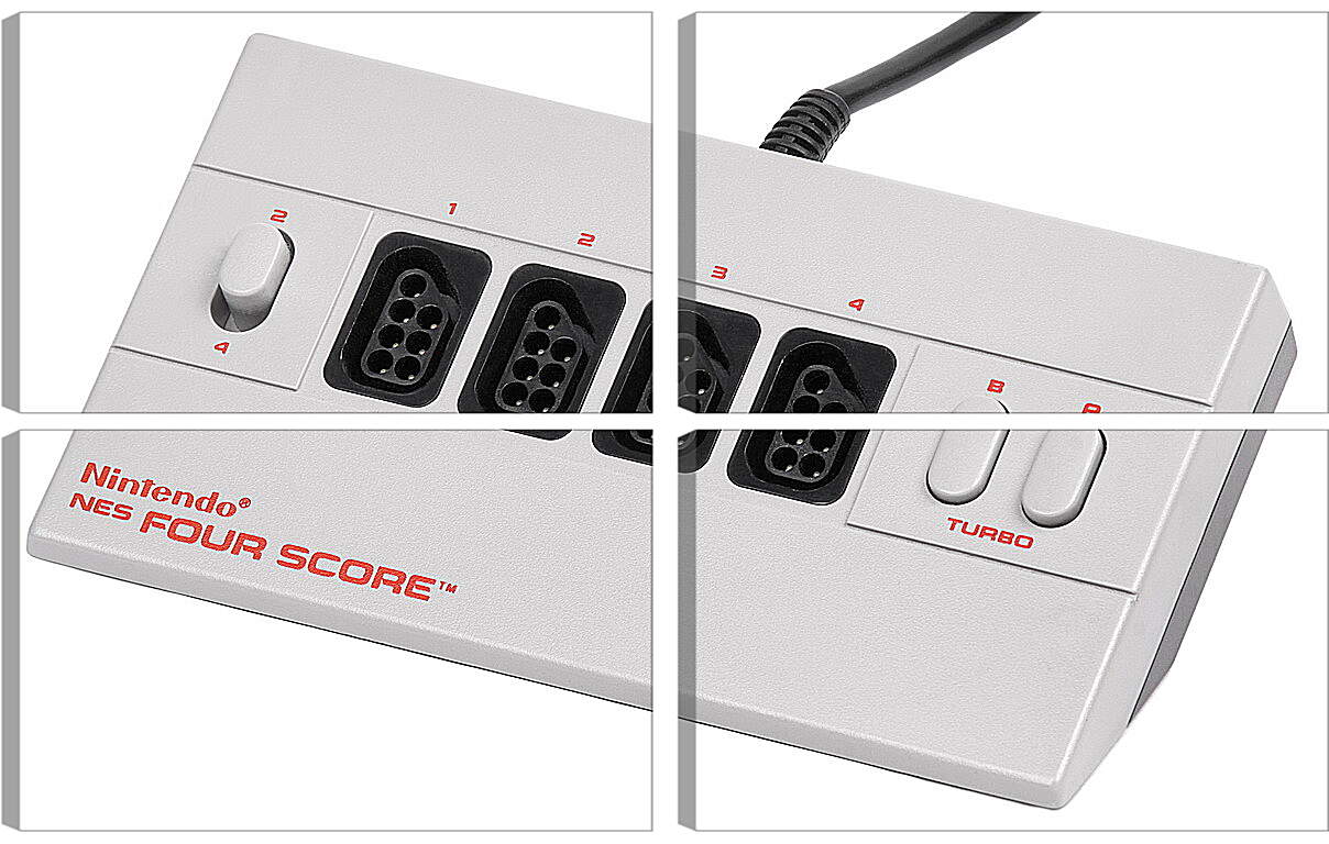 Модульная картина - NES Four Score
