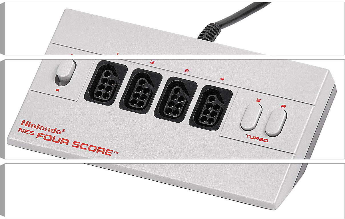 Модульная картина - NES Four Score
