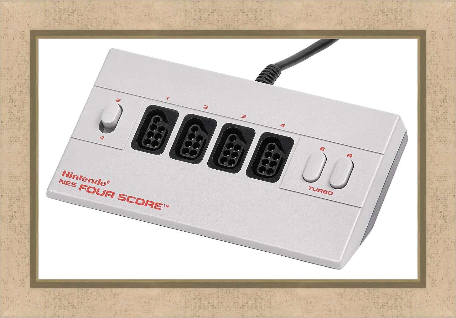 Картина в раме - NES Four Score
