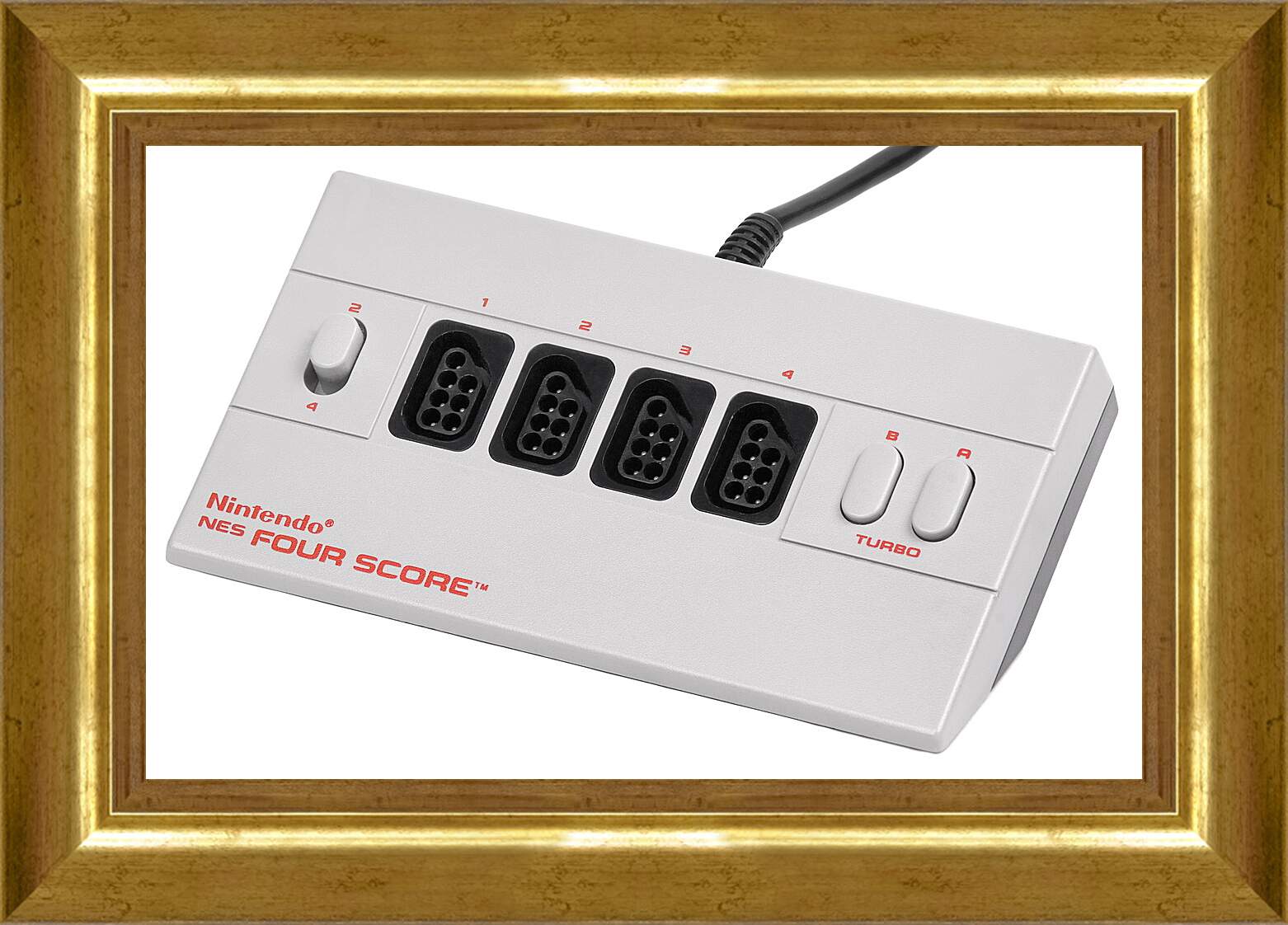 Картина в раме - NES Four Score
