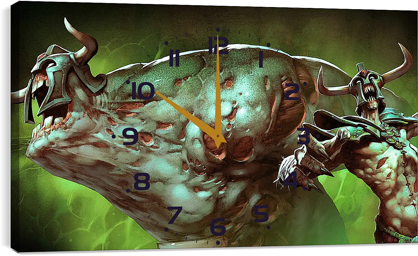 Часы картина - DotA 2