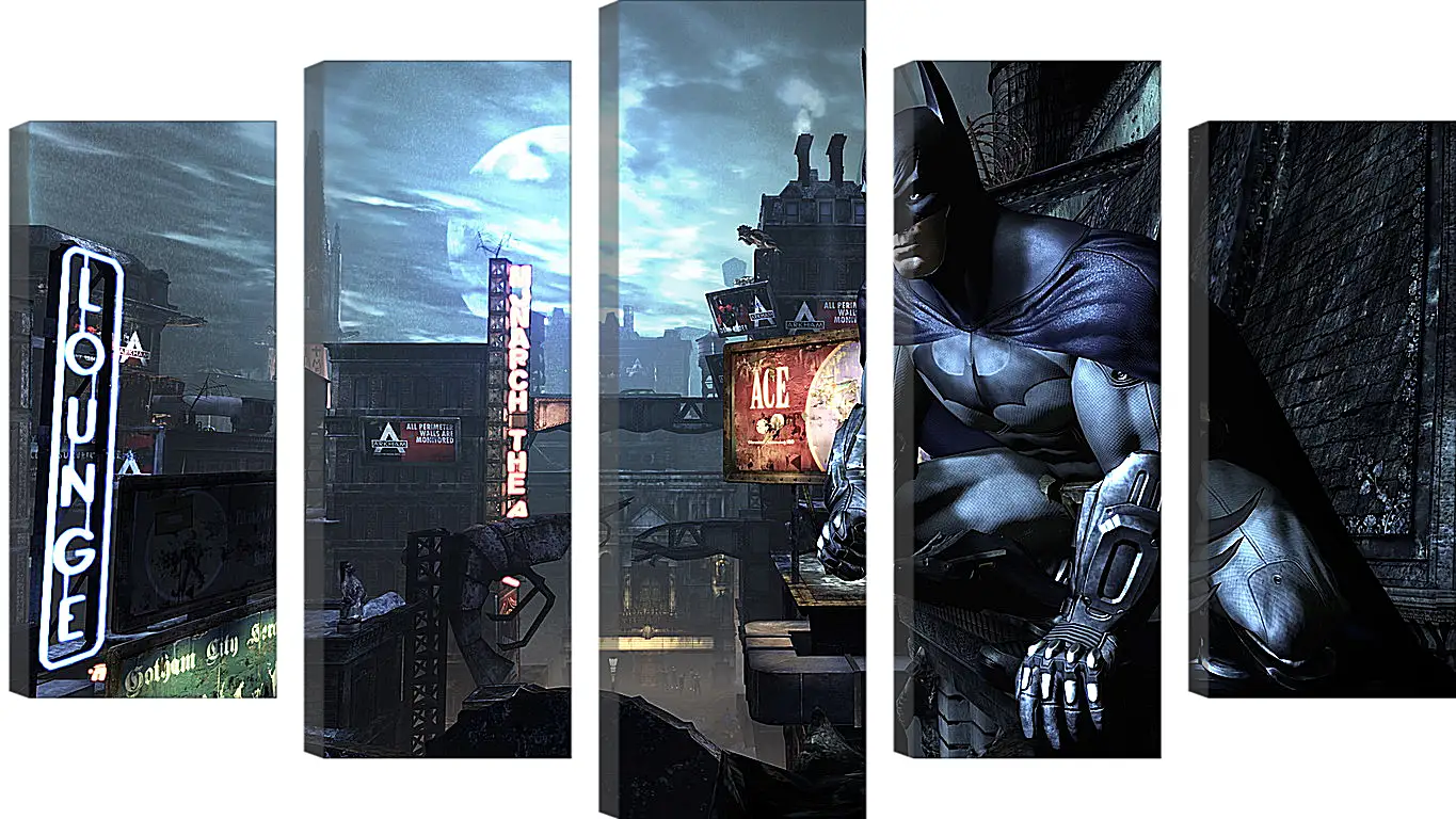 Модульная картина - Batman: Arkham City