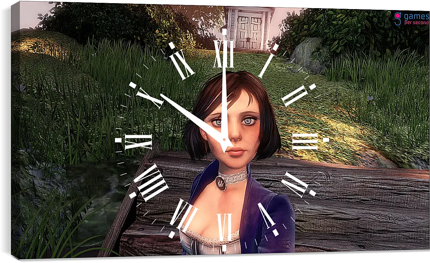 Часы картина - Bioshock Infinite
