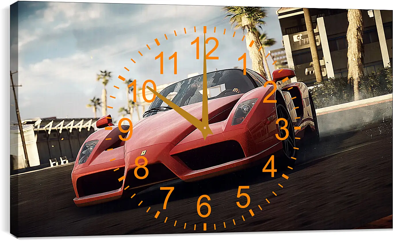 Часы картина - Need For Speed: Rivals
