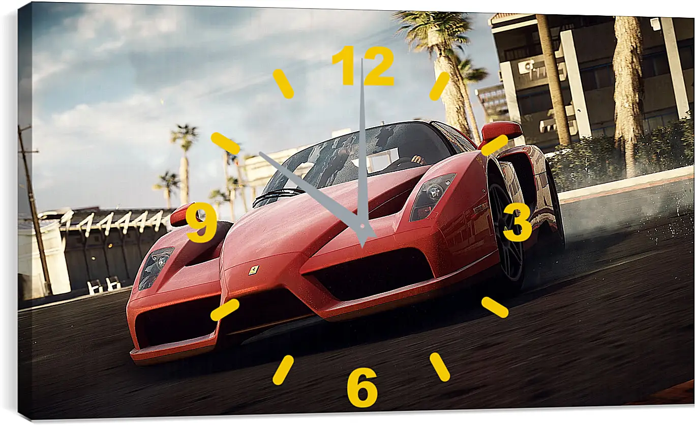 Часы картина - Need For Speed: Rivals
