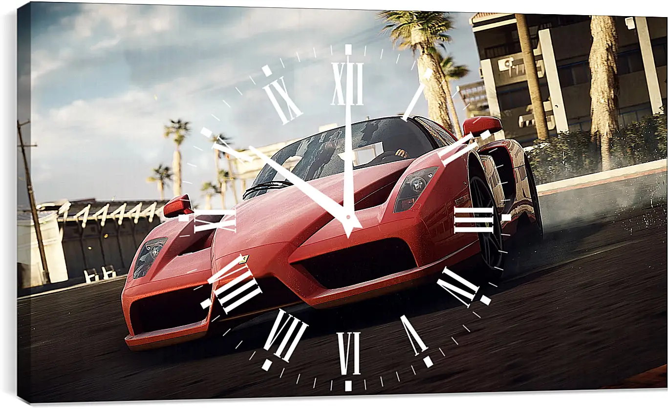 Часы картина - Need For Speed: Rivals
