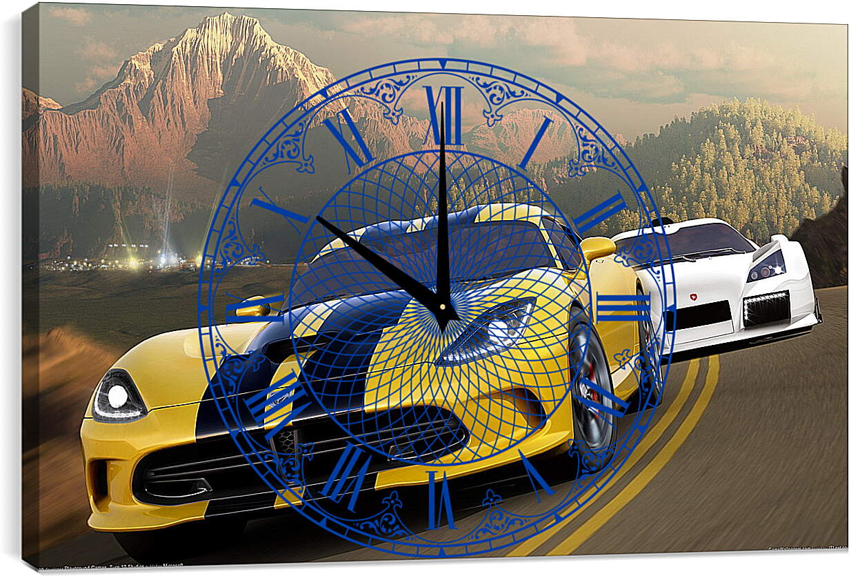 Часы картина - Forza Horizon
