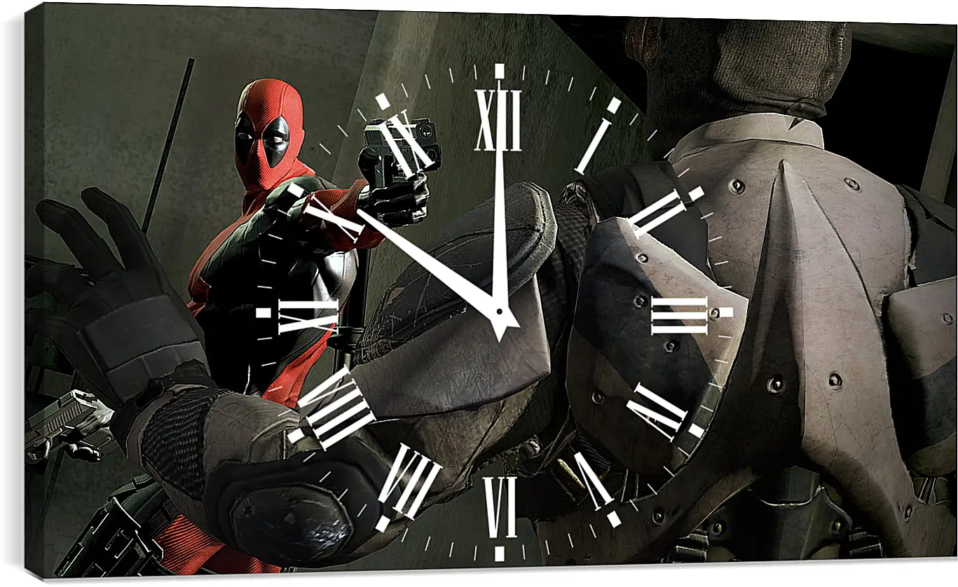 Часы картина - Deadpool
