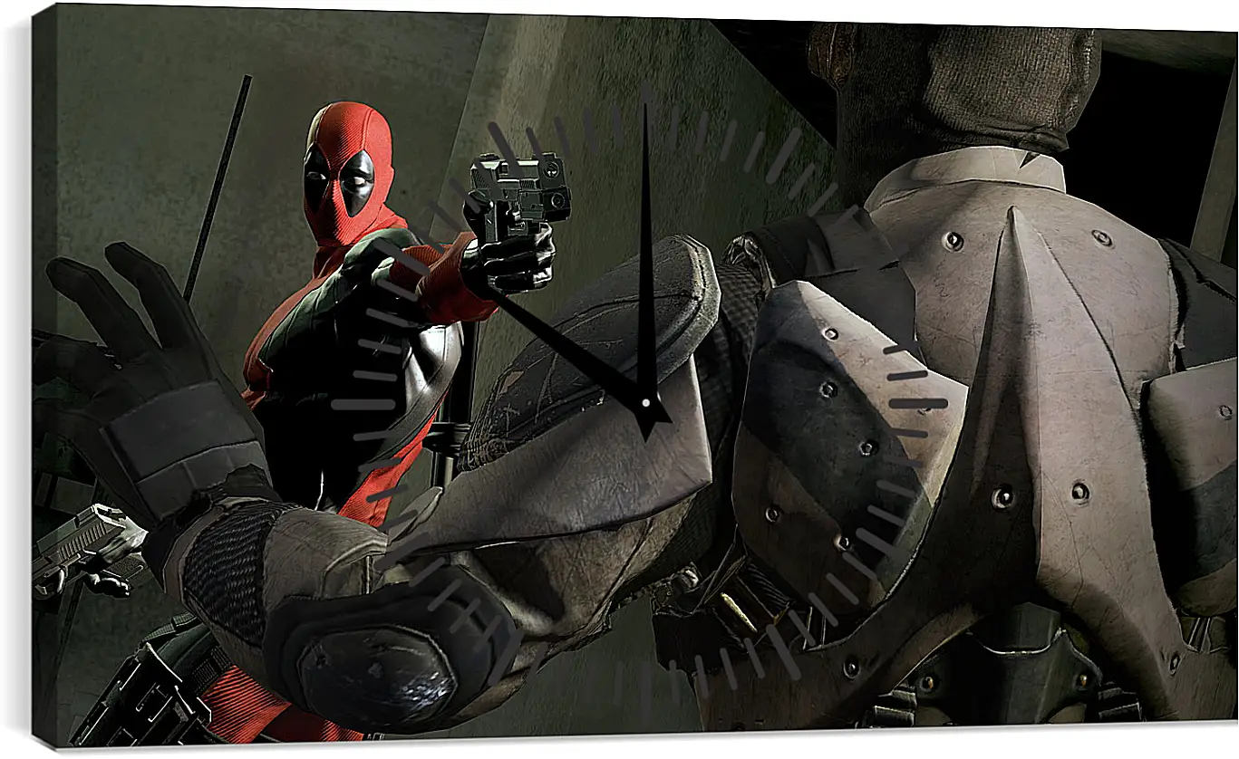Часы картина - Deadpool

