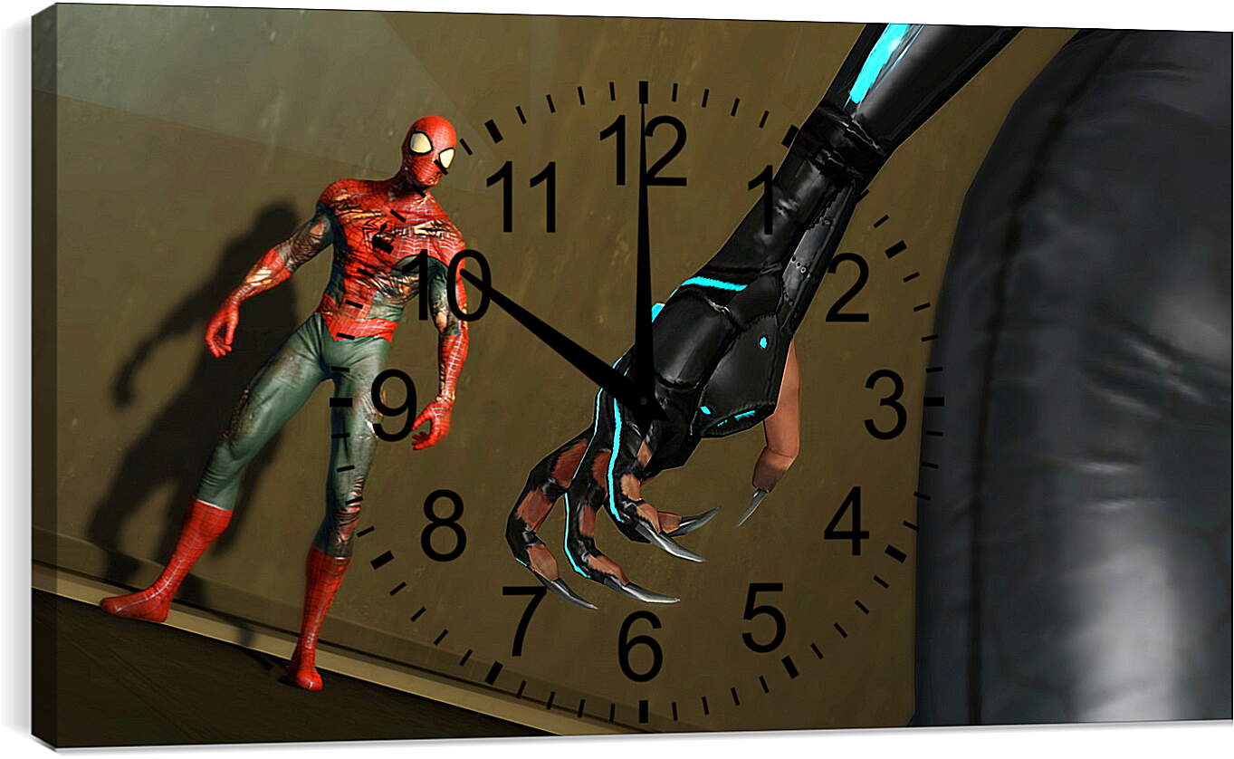 Часы картина - Spider-Man: Edge Of Time
