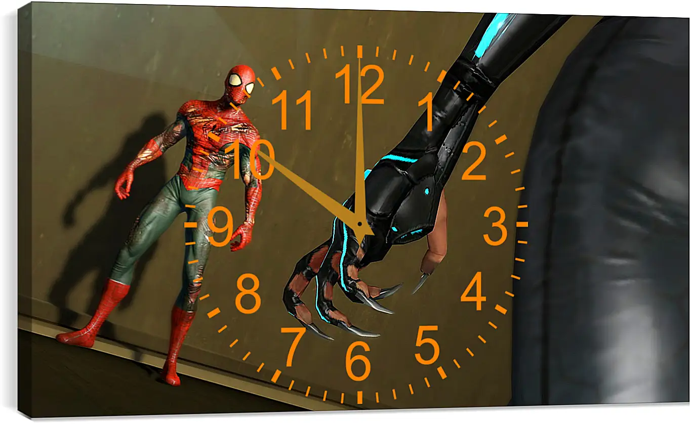 Часы картина - Spider-Man: Edge Of Time
