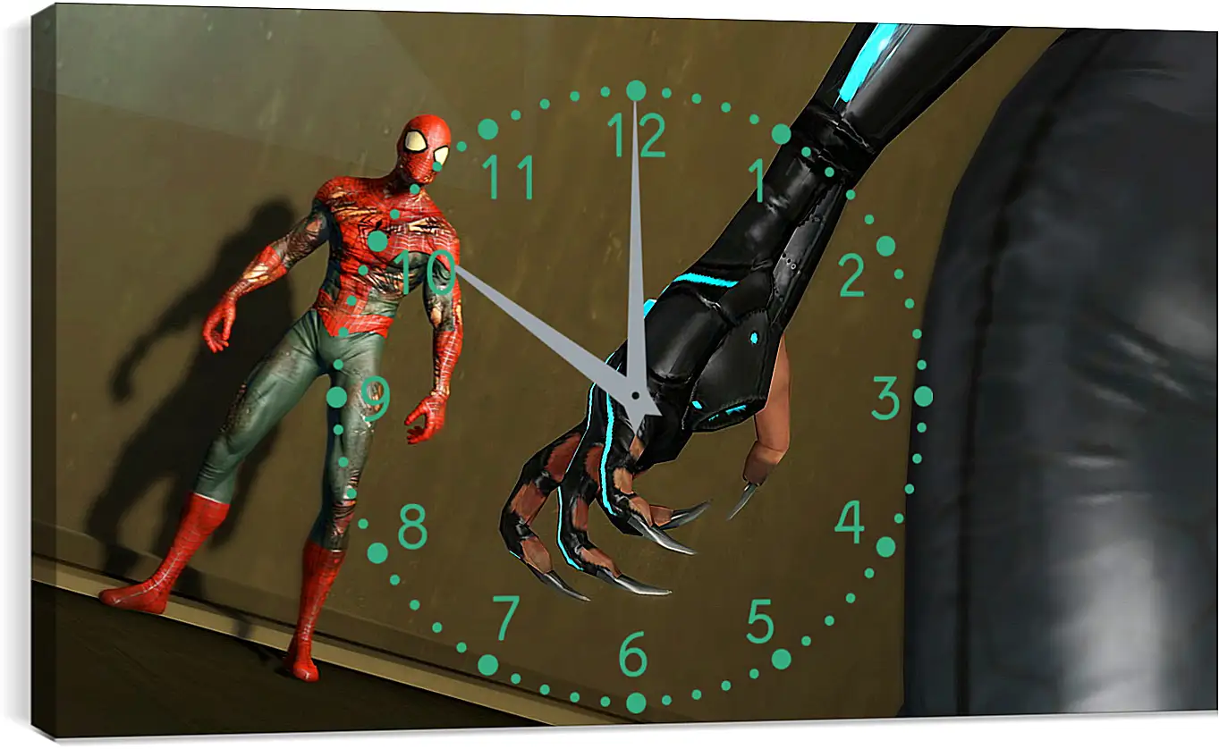 Часы картина - Spider-Man: Edge Of Time
