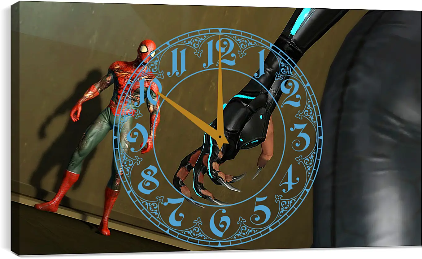 Часы картина - Spider-Man: Edge Of Time
