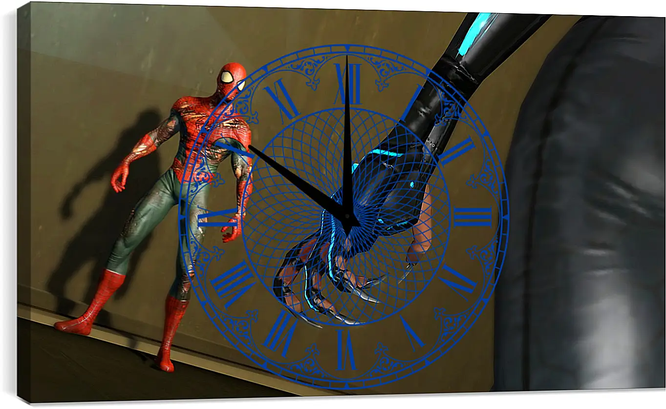 Часы картина - Spider-Man: Edge Of Time
