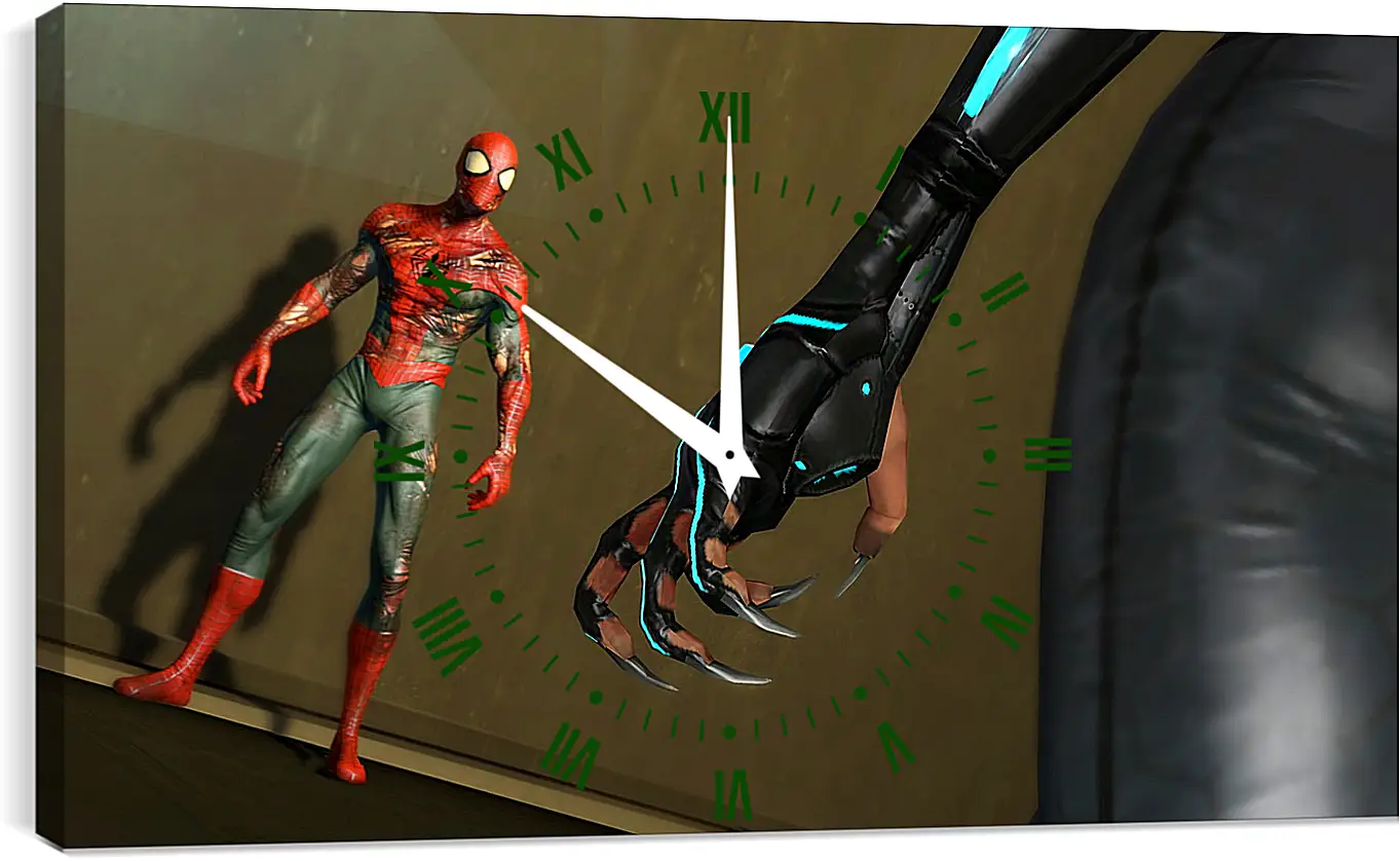 Часы картина - Spider-Man: Edge Of Time
