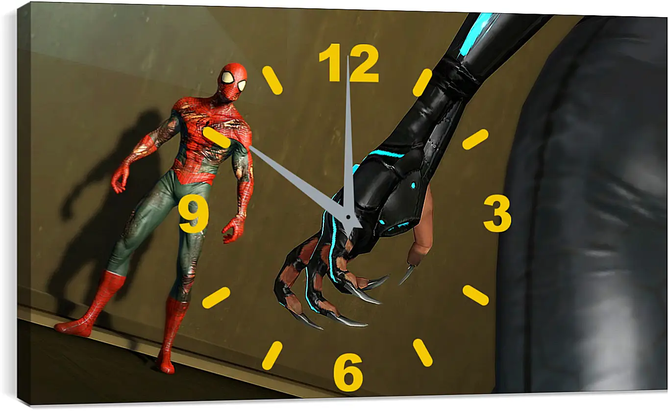 Часы картина - Spider-Man: Edge Of Time
