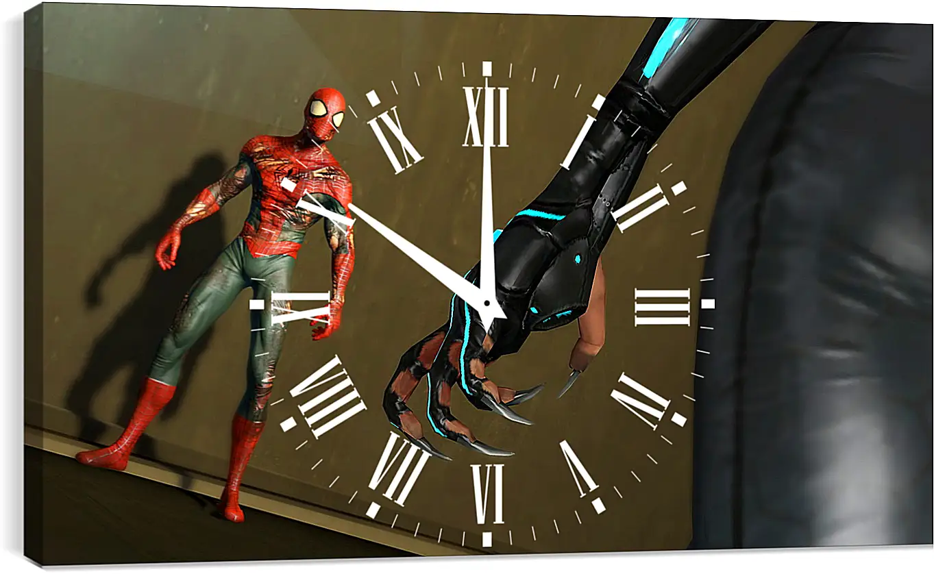 Часы картина - Spider-Man: Edge Of Time
