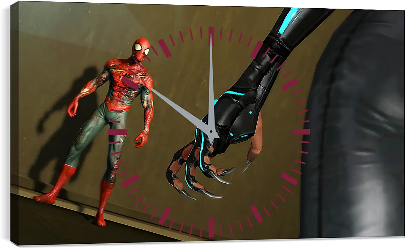 Часы картина - Spider-Man: Edge Of Time
