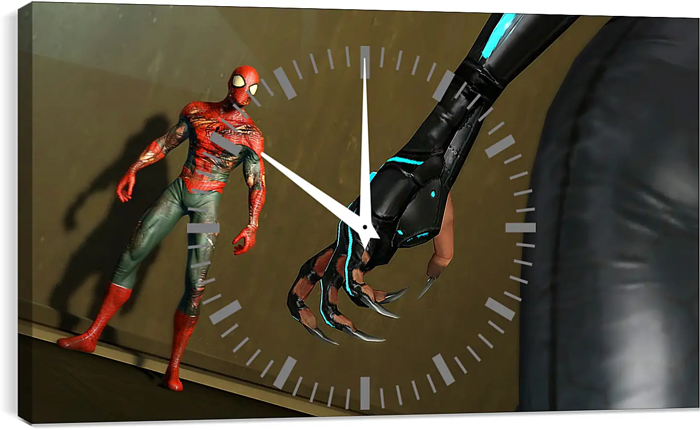 Часы картина - Spider-Man: Edge Of Time
