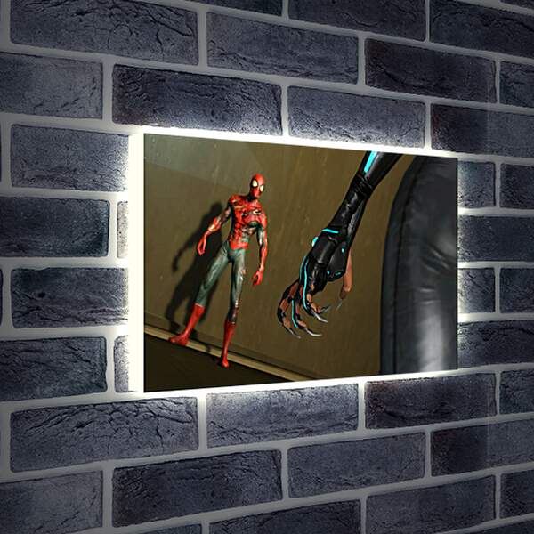 Лайтбокс световая панель - Spider-Man: Edge Of Time
