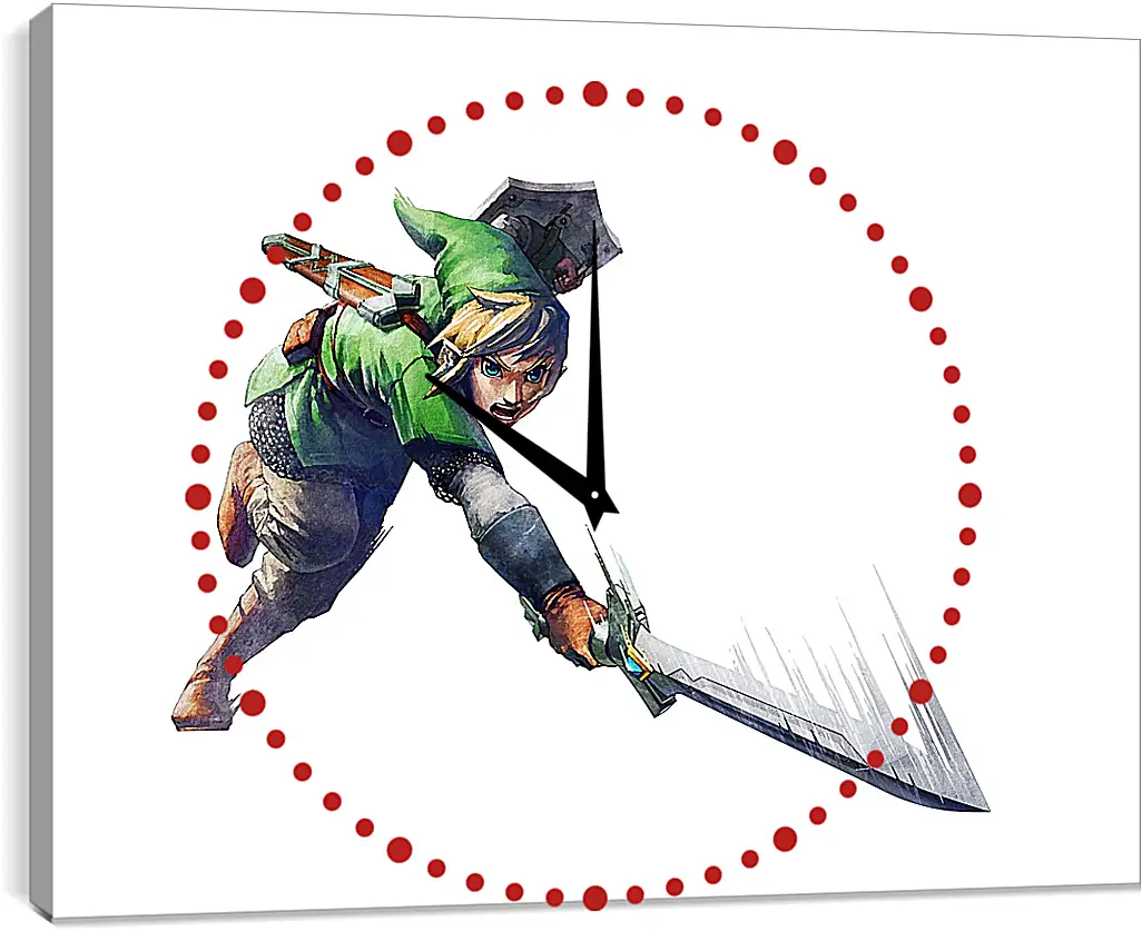 Часы картина - The Legend Of Zelda: Skyward Sword

