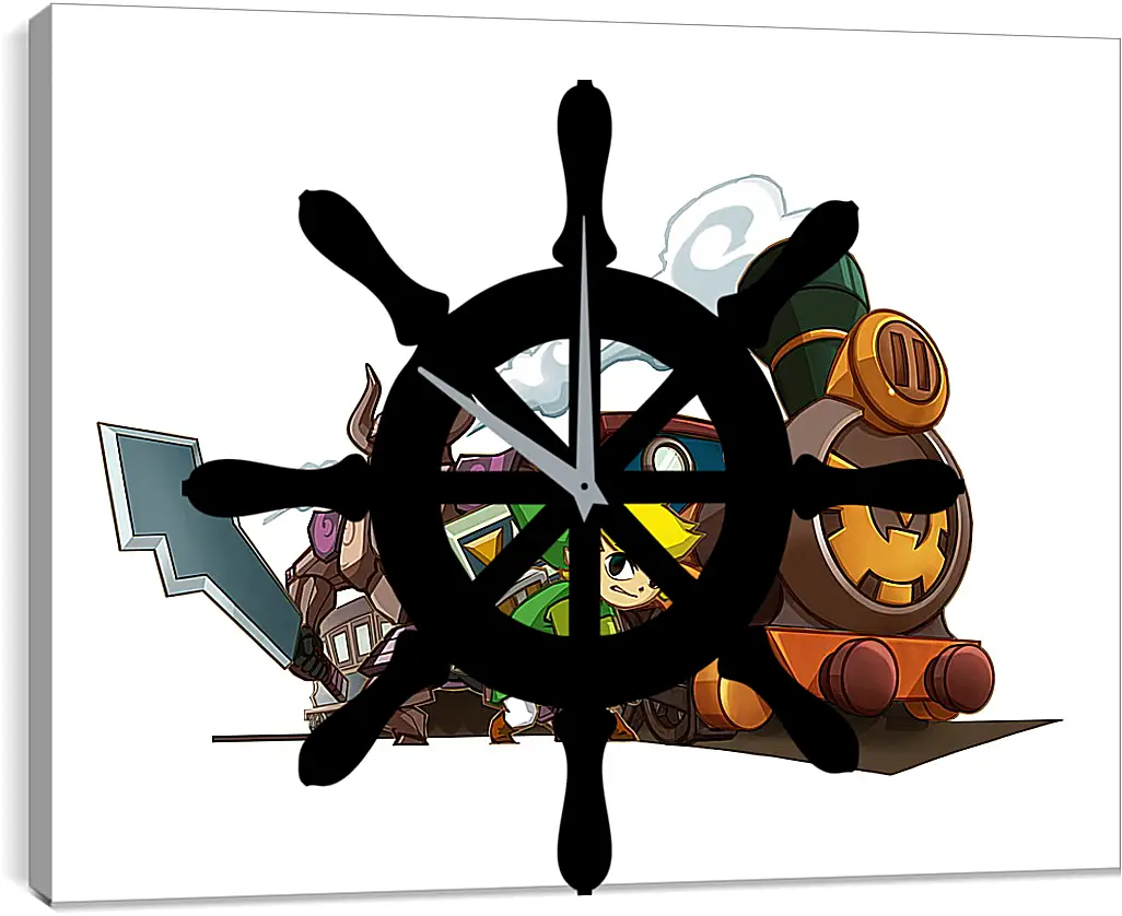 Часы картина - The Legend Of Zelda: Spirit Tracks
