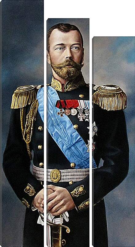 Модульная картина - Николай II