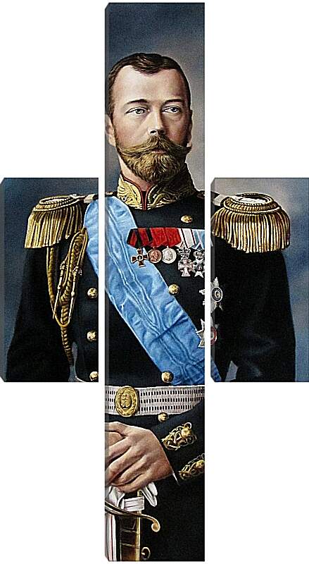Модульная картина - Николай II