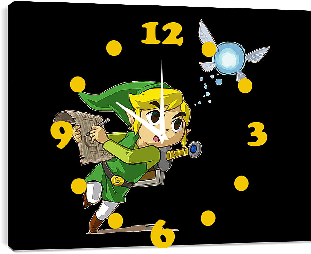 Часы картина - The Legend Of Zelda
