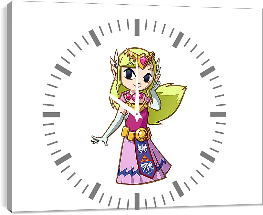 Часы картина - The Legend Of Zelda
