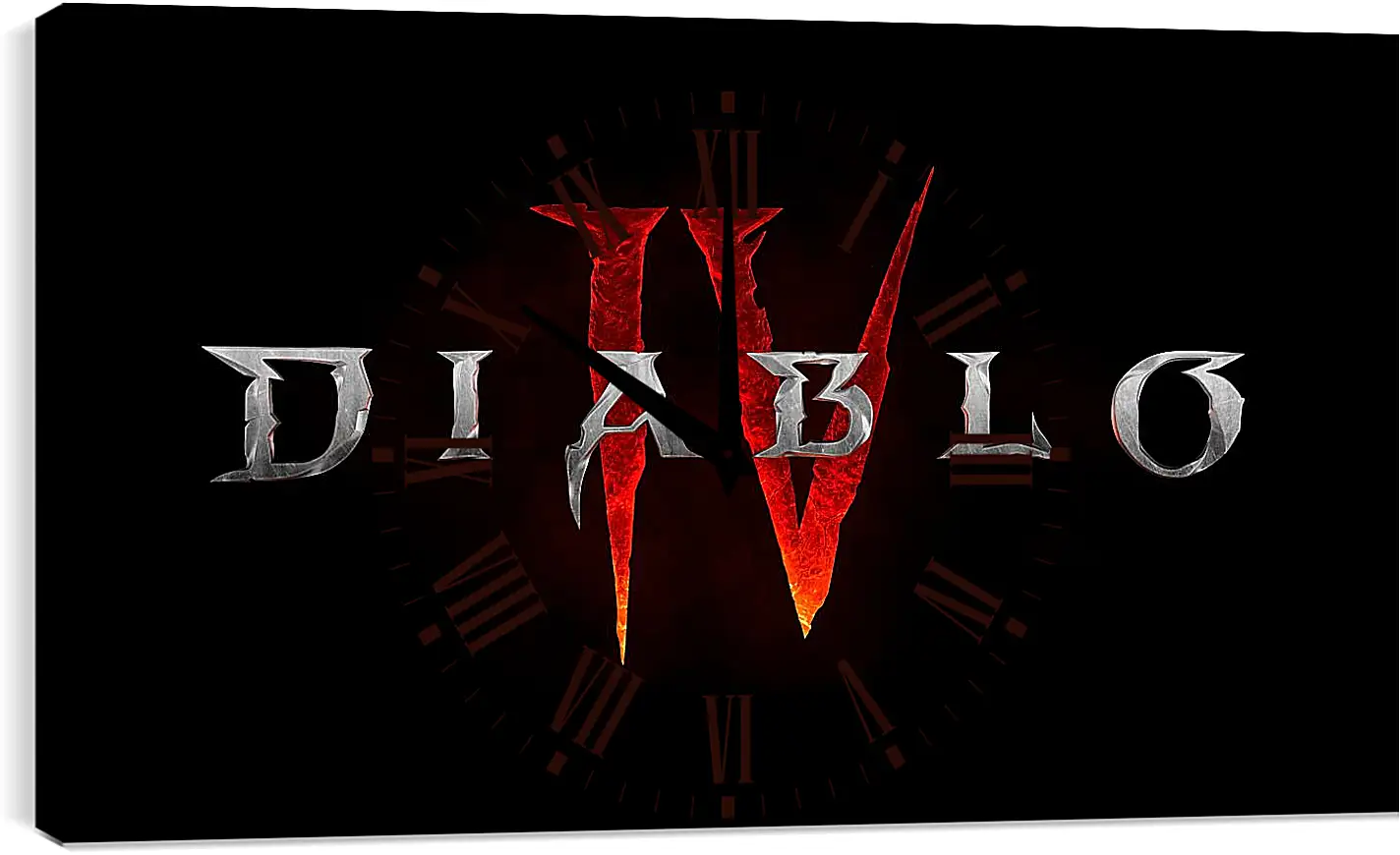 Часы картина - Diablo IV