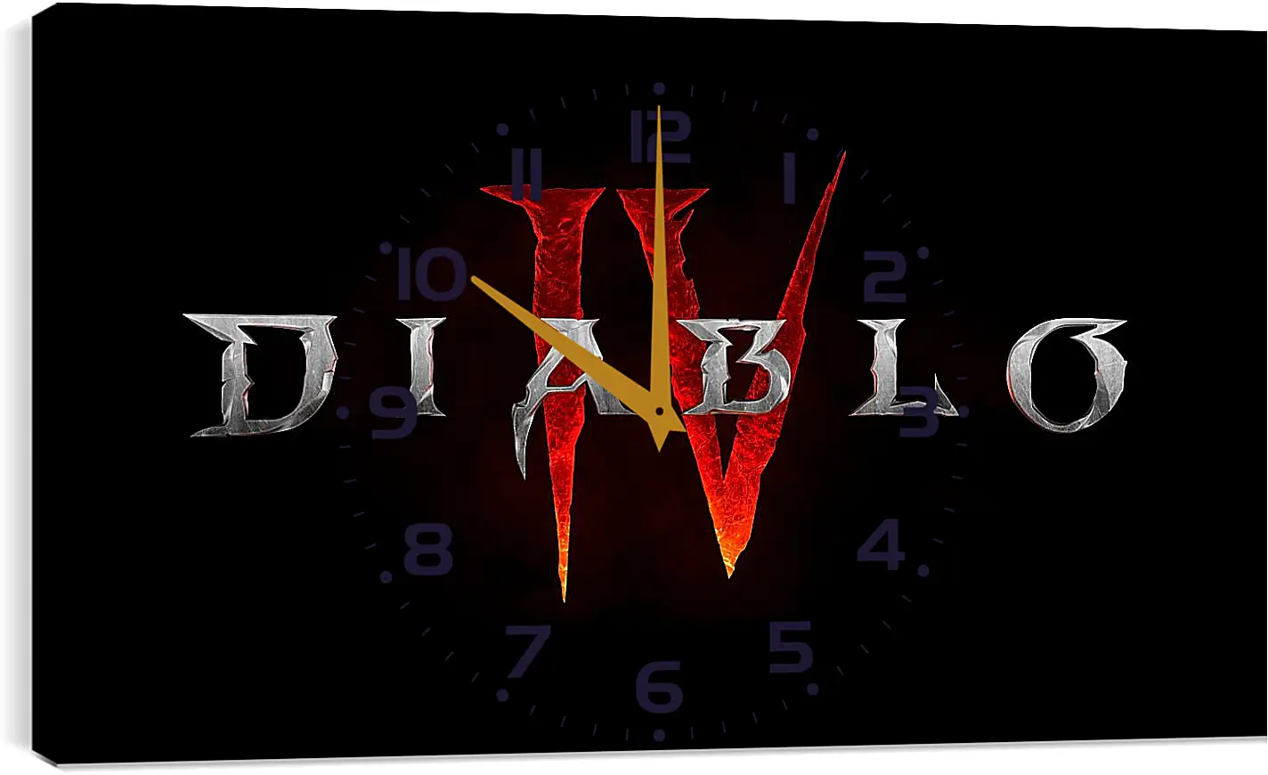 Часы картина - Diablo IV