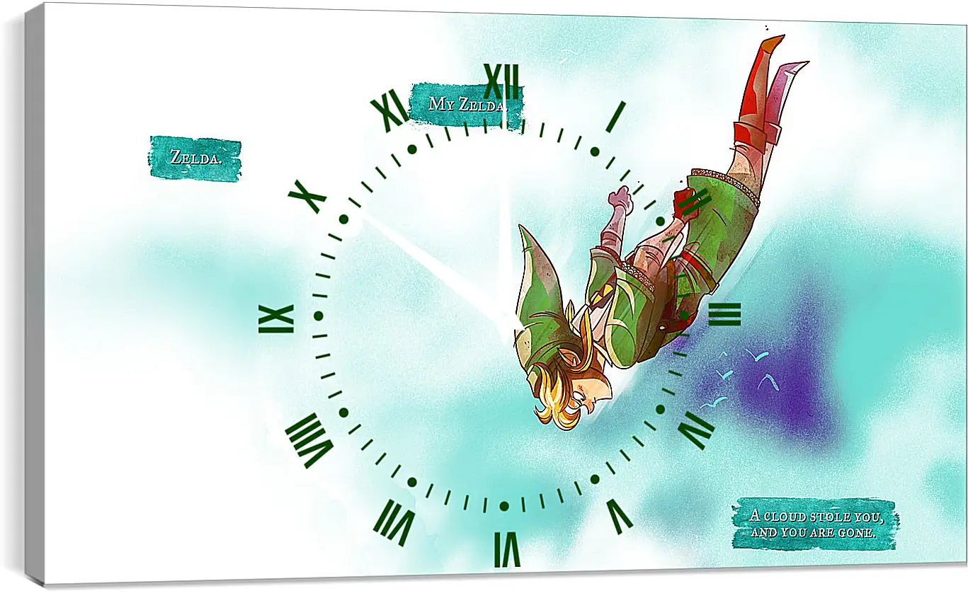 Часы картина - The Legend Of Zelda: Skyward Sword
