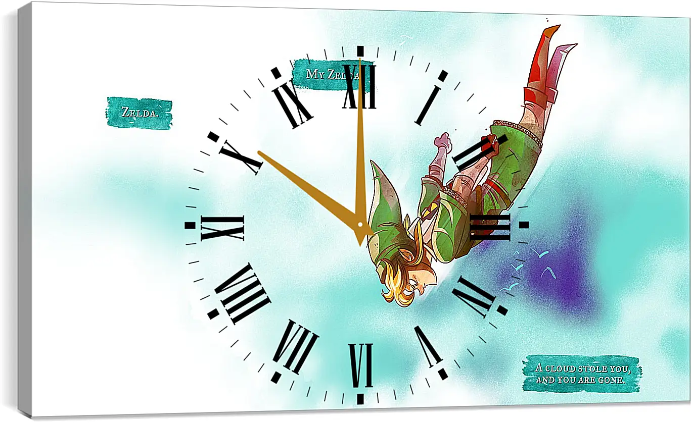 Часы картина - The Legend Of Zelda: Skyward Sword
