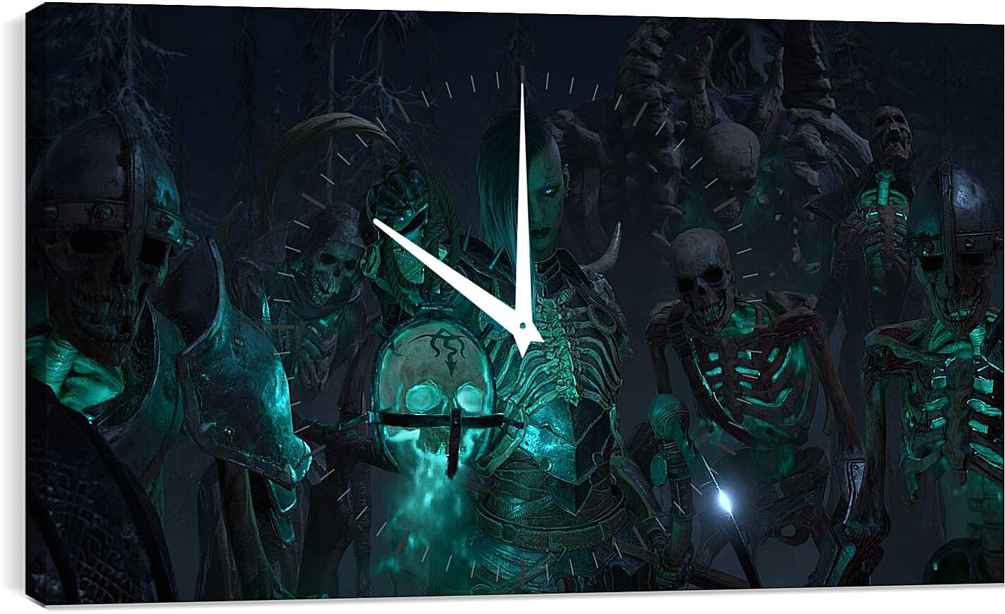 Часы картина - Diablo IV