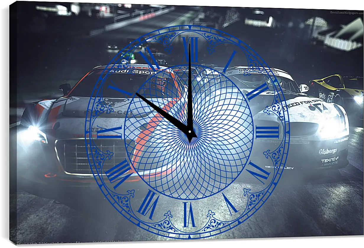 Часы картина - Need For Speed: Shift
