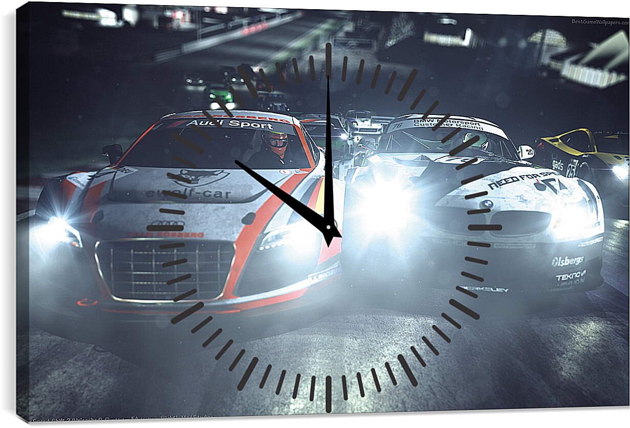 Часы картина - Need For Speed: Shift
