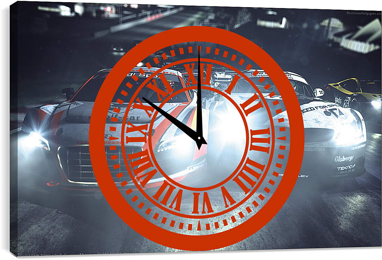 Часы картина - Need For Speed: Shift
