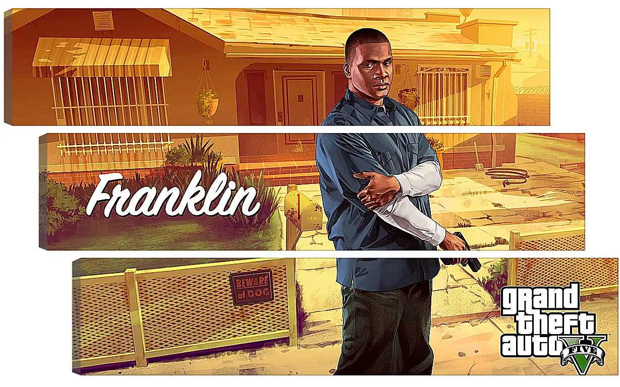 Модульная картина - Grand Theft Auto V