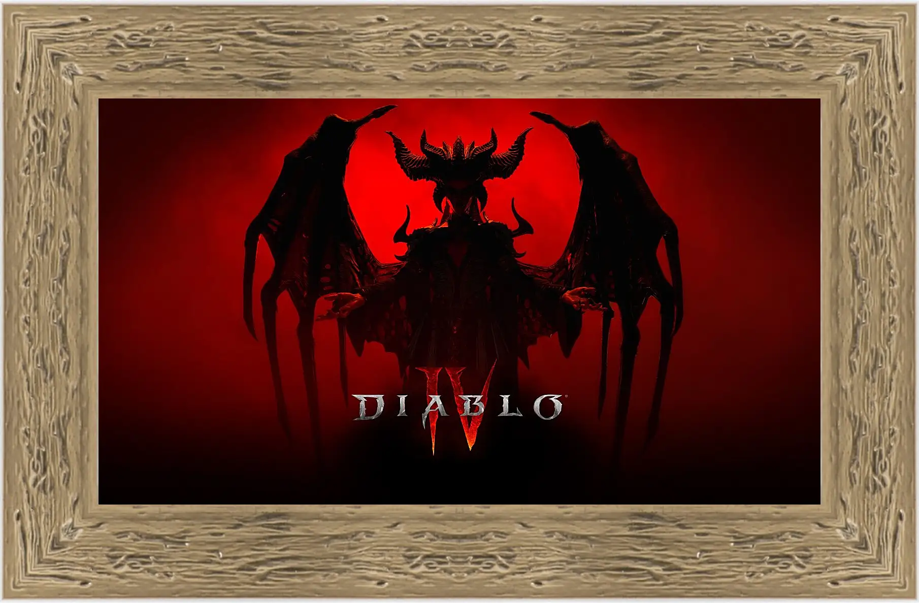 Картина в раме - Diablo IV