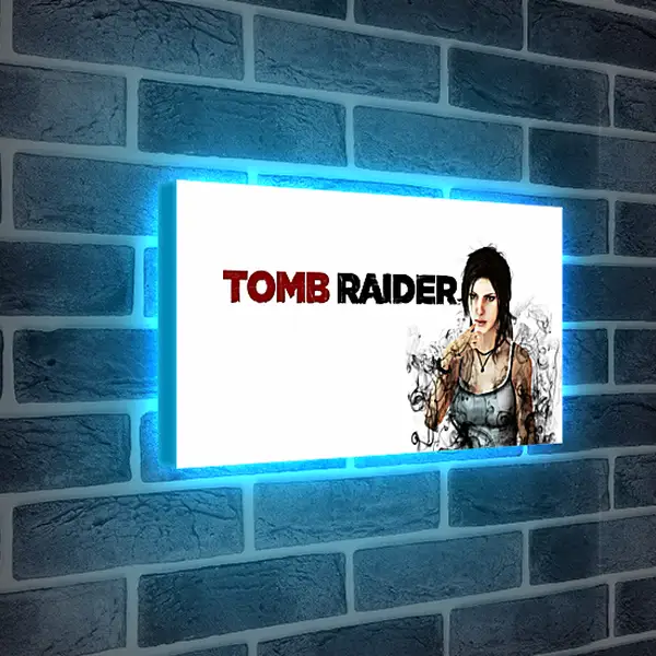 Лайтбокс световая панель - Tomb Raider