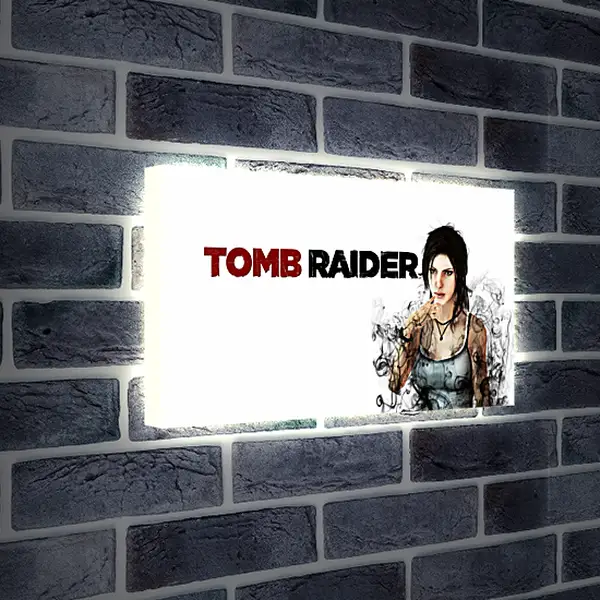 Лайтбокс световая панель - Tomb Raider