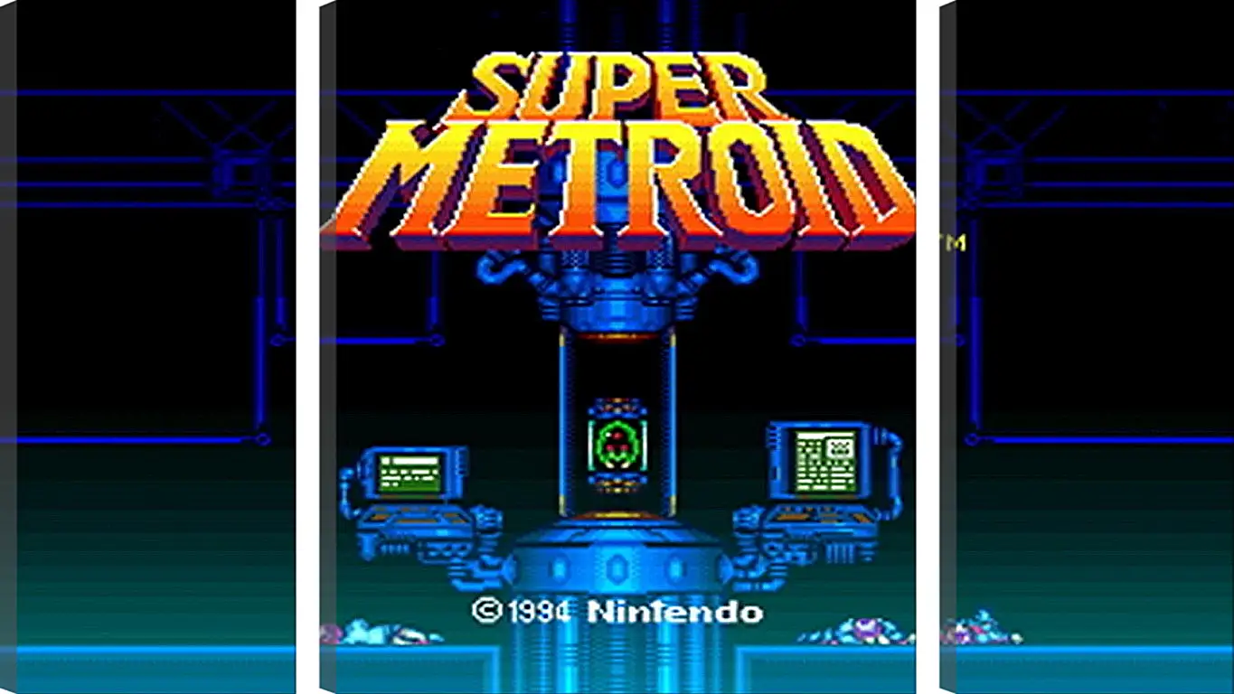 Модульная картина - Super Metroid
