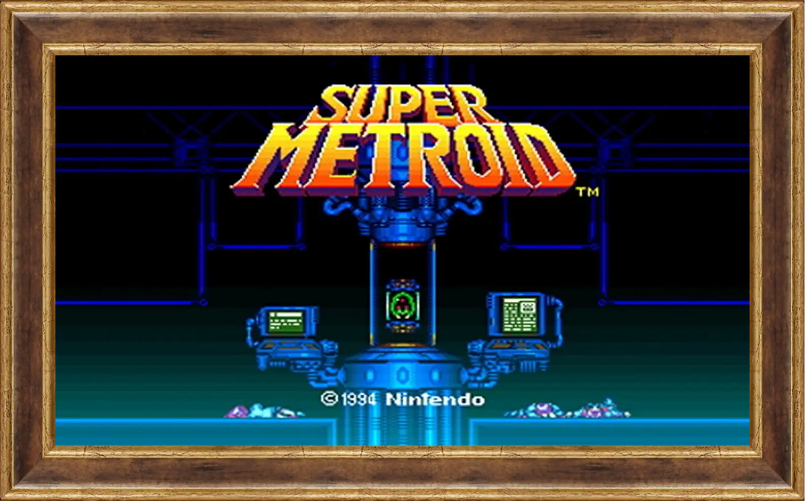 Картина в раме - Super Metroid
