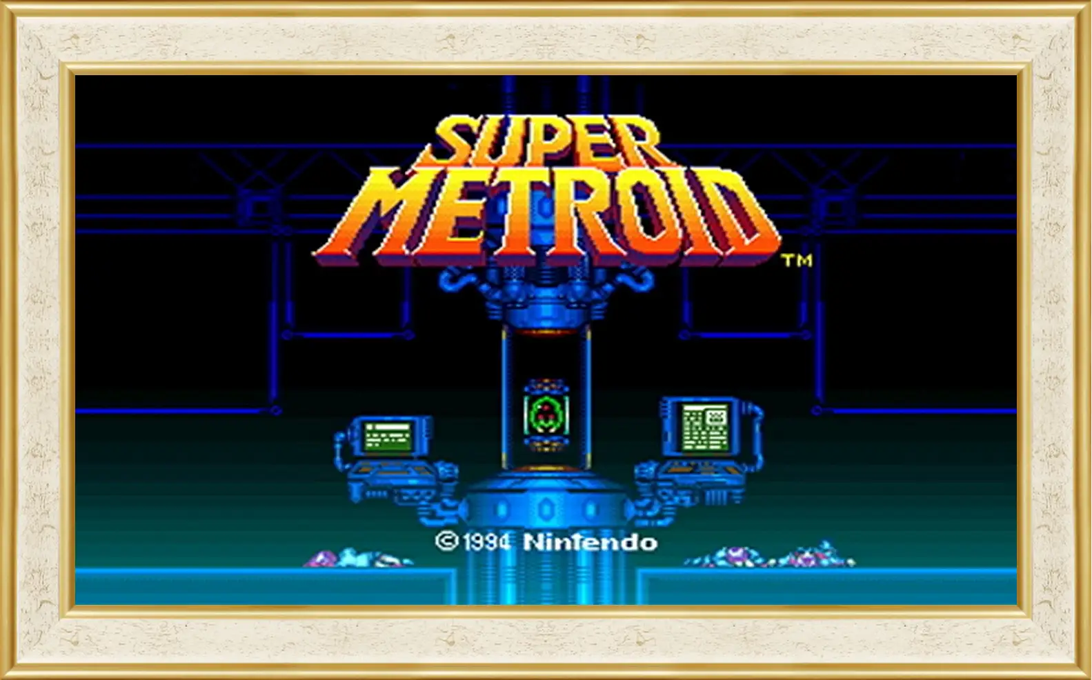 Картина в раме - Super Metroid
