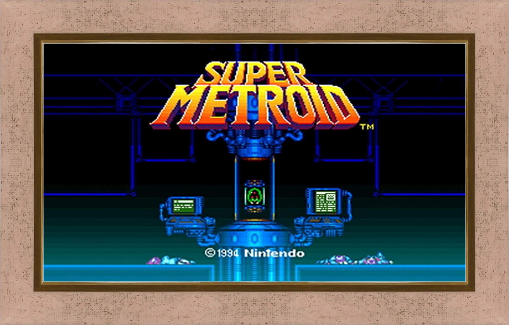 Картина в раме - Super Metroid
