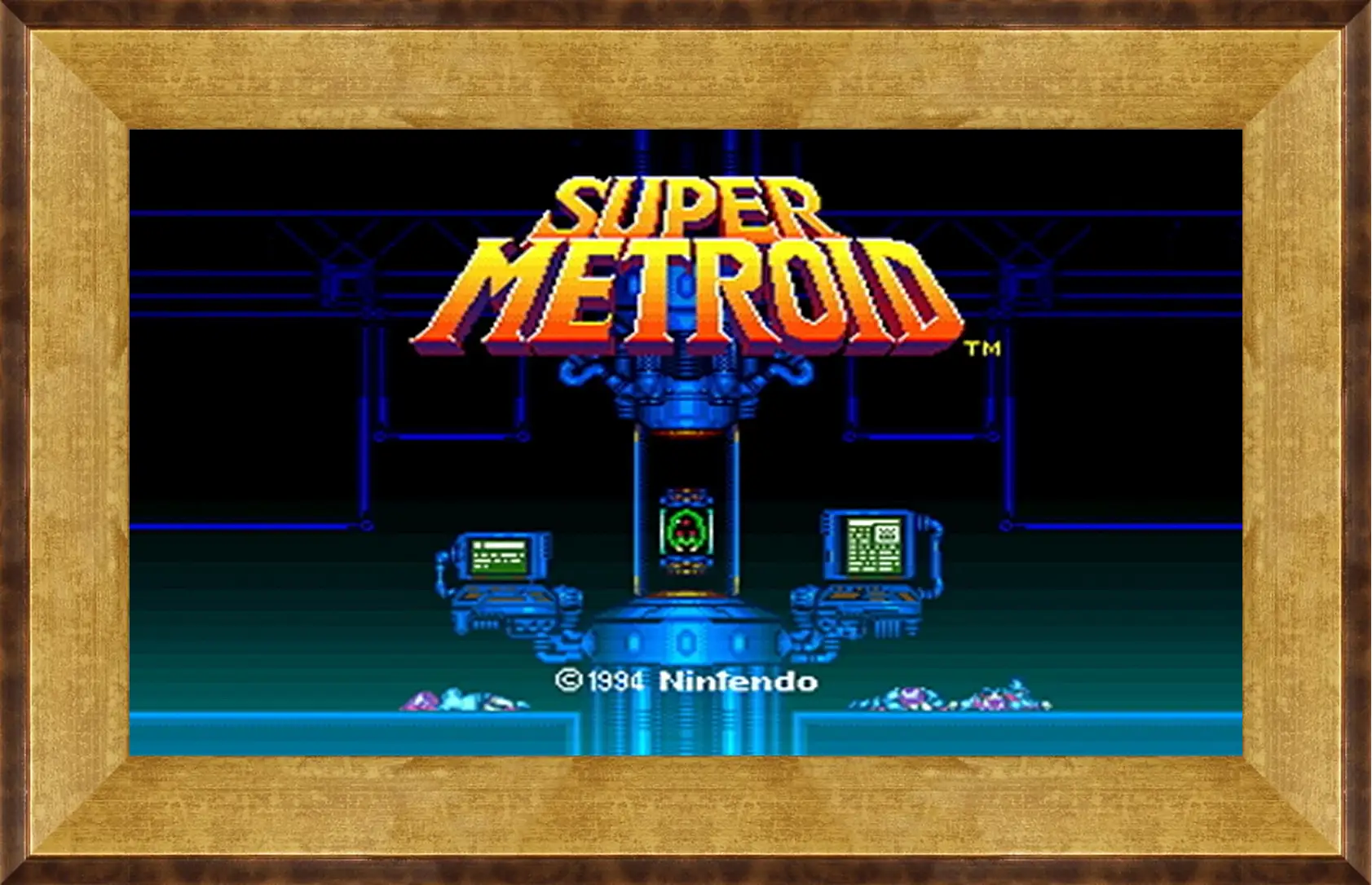 Картина в раме - Super Metroid
